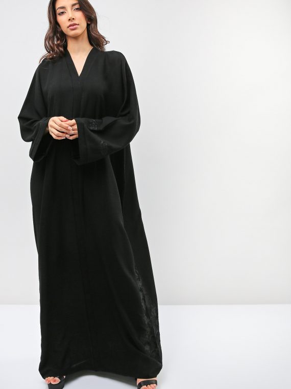 Casual Long Sleeve Abaya-Roza