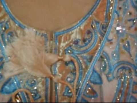Exclusive Handmade Embroidered Abayas …Fashion trend 2010  #1004.wmv