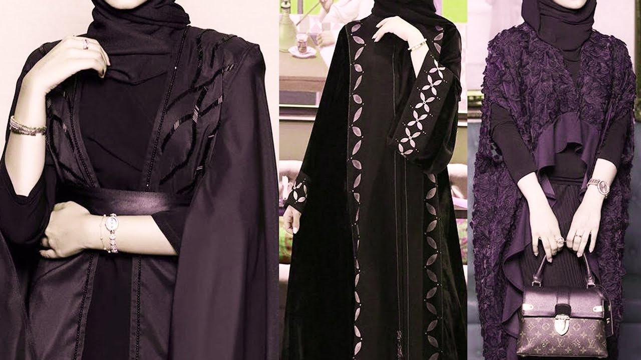 Abaya model dubai | Stylish abaya online | Dubai abaya fashion | Muslim abaya designs 2018 |