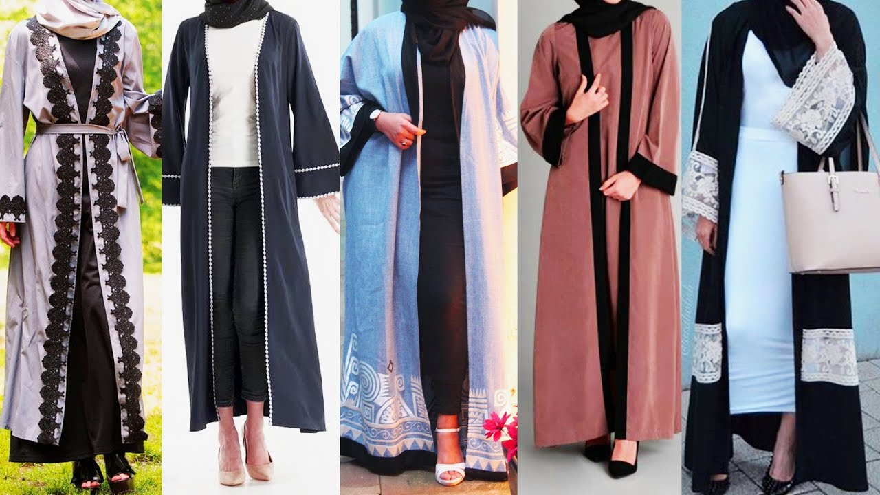 Open abaya | Open front abaya online | Open abaya fashion | Modern open abaya | Generation Y |