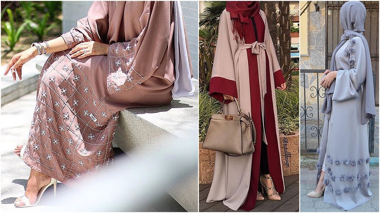 Dubai Rich Colorful Abaya Trend (Burqa) – 2018