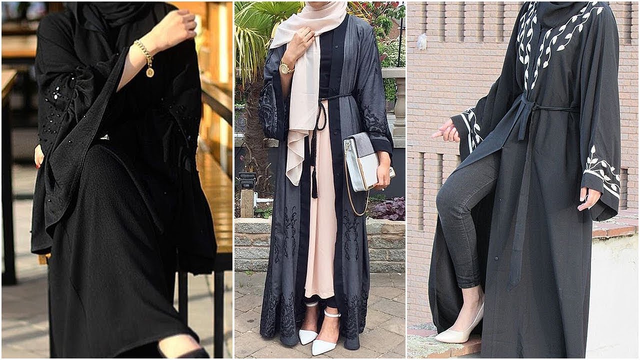 Dubai Latest Abaya Trend (Burqa) Designs For Young Adults – 2018