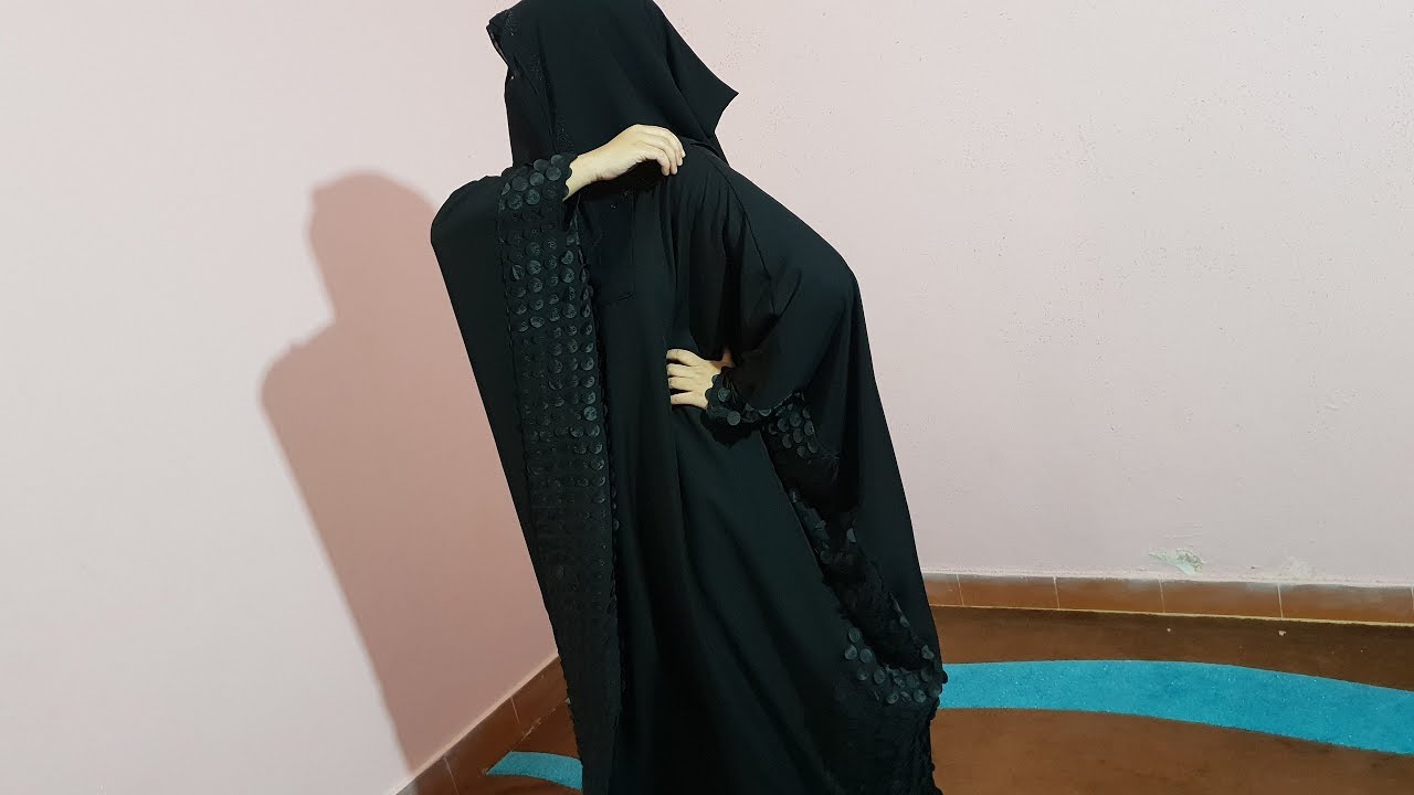 Abaya Designs #65 – Black Simple Stylish Abaya | Simple Abaya Style | Abayas Trends Simple 2018