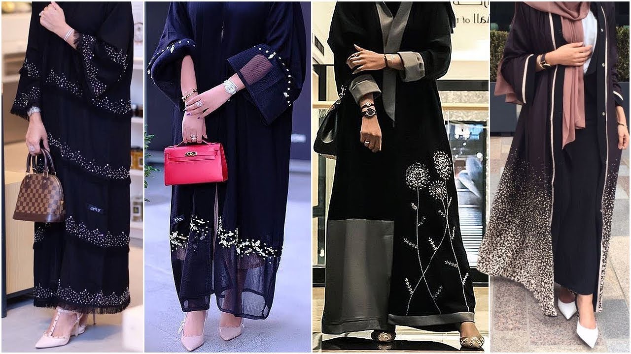 Dubai Rich Stylish Abaya Trend (Burqa) Designs – 2018
