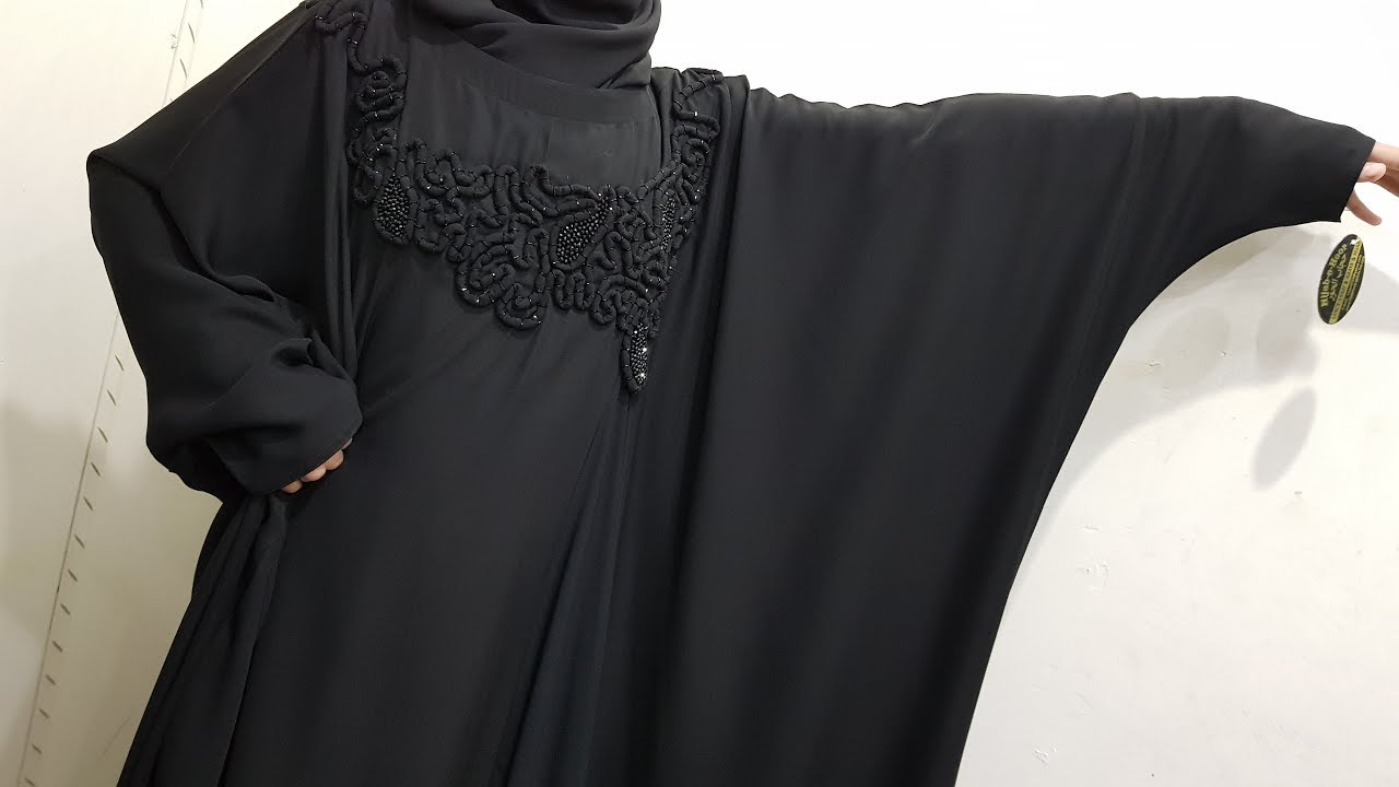 Abaya Designs #35 – Black Queen Beauty Abaya Kaftan | Black Beauty Abayas | Abaya Designs 2018