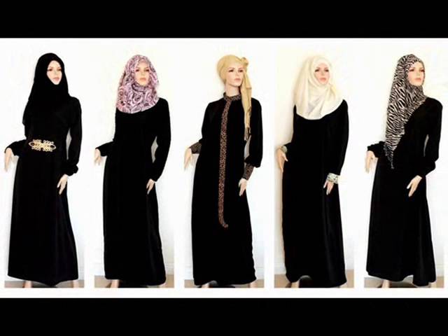 Latest Abaya Designs For Stylish Look 2016 – 2017