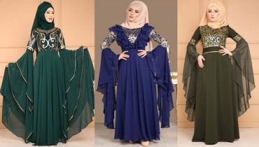 Beautiful Party Abaya designs.
