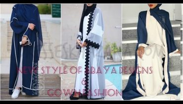 Abaya Designs 2017 & Gown Fashion for Girls – Latest Abaya Styles
