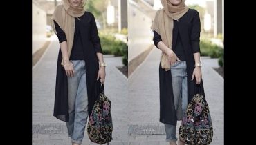 10 Ways to Style Jeans with Abaya Modestly