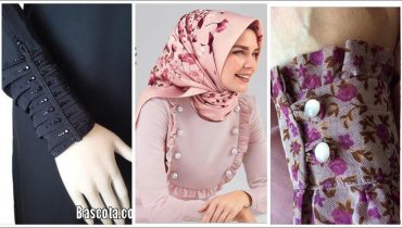 Stylish Hijab Abaya’s Neck Sleeved Designs Collection 2019 Dubai Abaya Designs