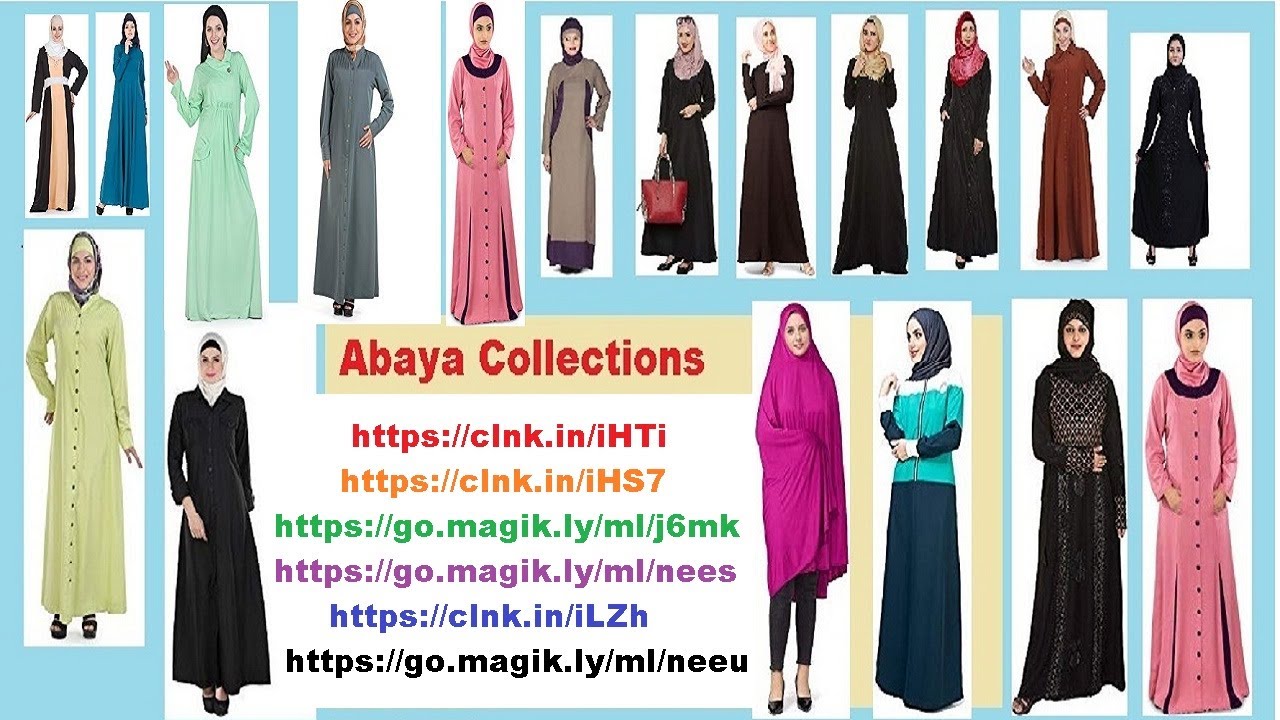 ABAYA DESIGNS : Latest abaya designs images in 2019