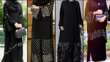 Dubai Style Black Abaya Designs || Jet Black Abaya Hijab fashion || Plain Black Abaya Designs 2019