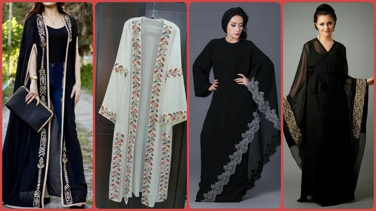 Latest & Stylish Dubai & Indian Designer Abaya Designs Collection 2019/2020