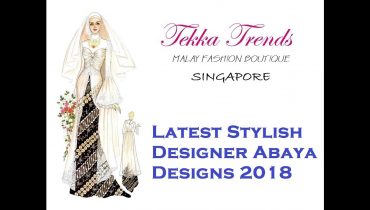 TEKKA TRENDS  STYLISH ABAYA DESIGNS PART 7   (2018)