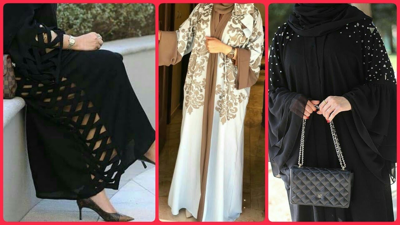 Latest & Stylish Designer Indian & Arabic Abaya Designs Collections 2019