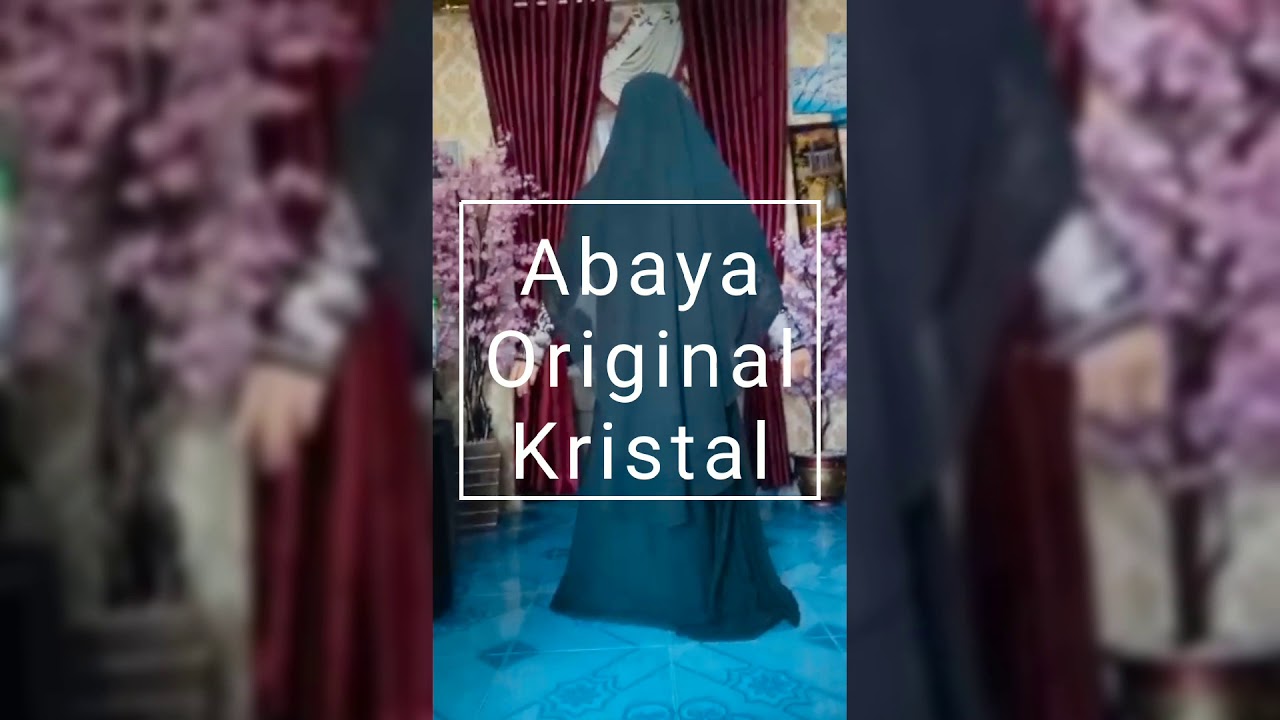 Abaya Kristal Original Saudi by. Boutique Lim (Maryam Limbay)