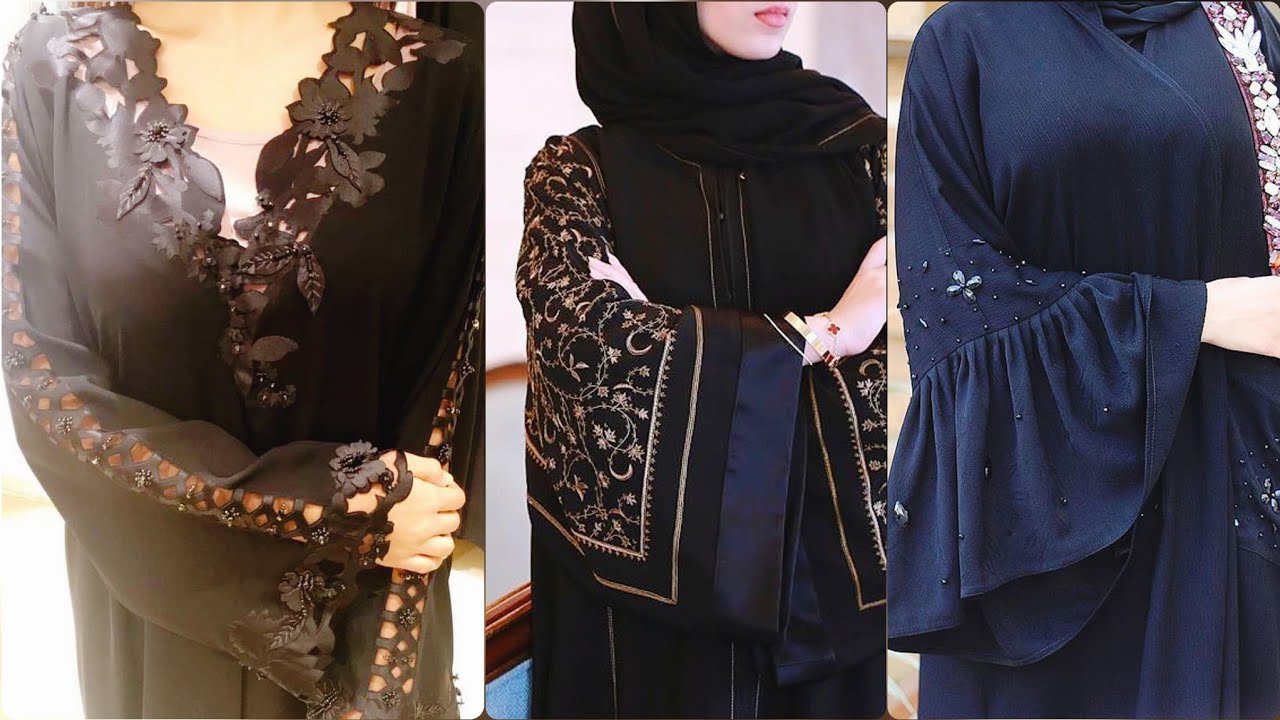 Trending And Famous Dubai Abaya Sleeves Design 2020|Most Demanding Dubai Abaya Designs