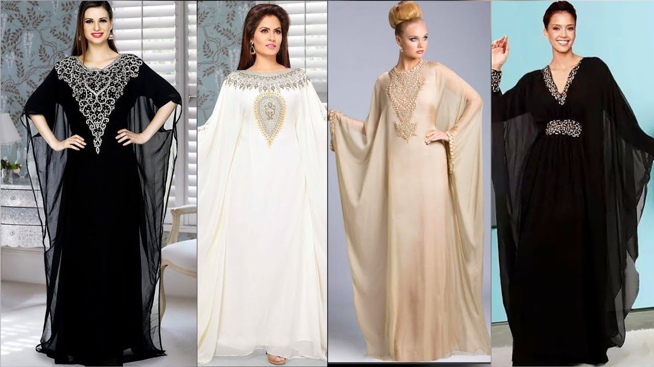 Latest Trend 2020 Of Farasha Kaftan Abaya Party Wears Outfits Arabic And Dubai Style Outfits