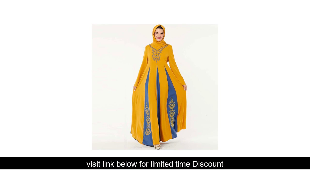 Eid Mubarak Abaya Dubai Turkey Hijab Muslim Dress Islamic Clothing Abayas For Women Caftan Kaftan F