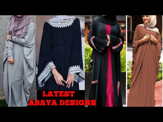 GORGEOUS BEAUTIFUL MUSLIM ABAYA DRESS DESIGNS 2020