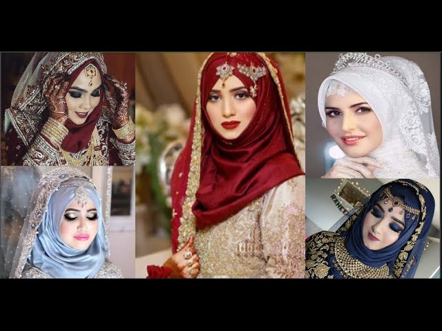 Islamic bridal  with hijab styles for engagament and nikkah#fashion92#newfashion#fashion